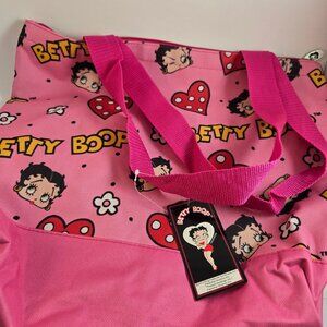 Betty Boop theme large tote bag for travel